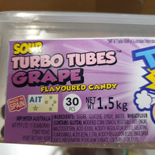 Load image into Gallery viewer, Sour Turbo Tube, grape
