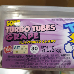 Sour Turbo Tube, grape