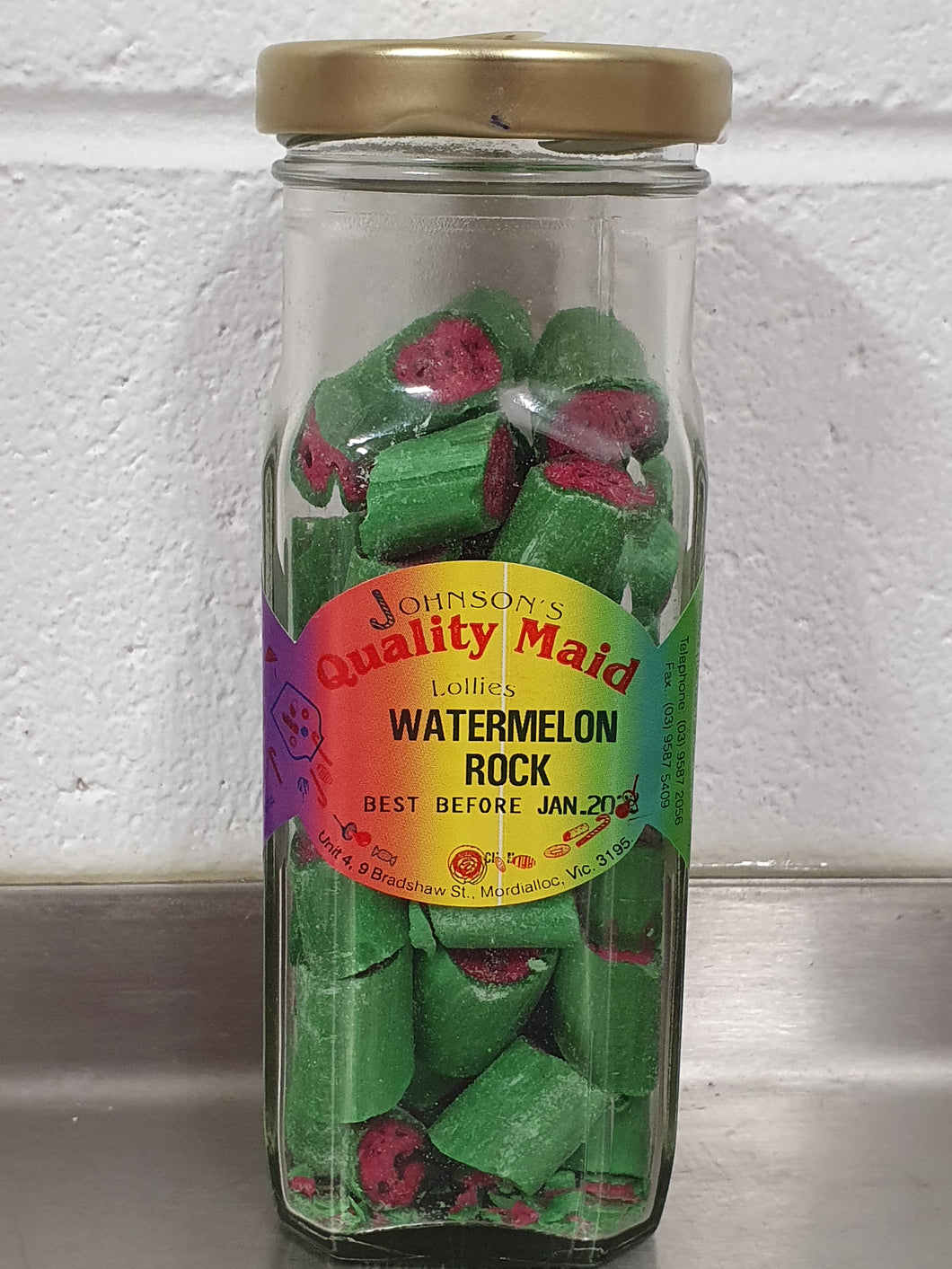 Watermelon Rock , Johnson's Handmade 160g GF