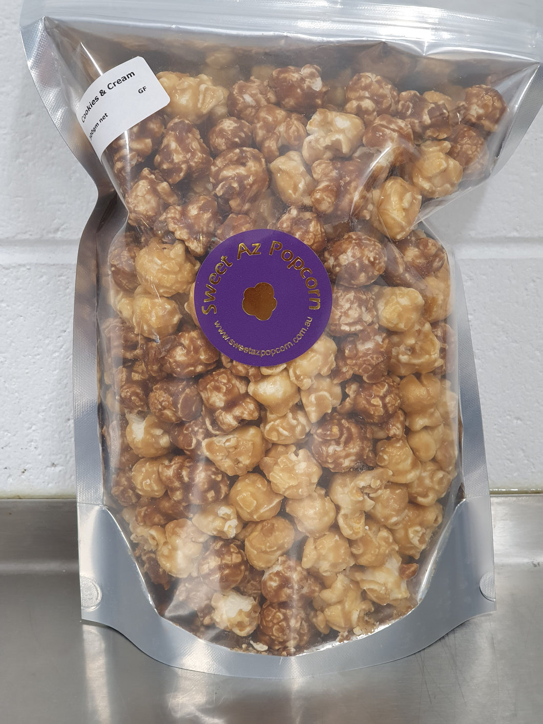 Cookies & Cream Popcorn, Sweet Az Popcorn GF