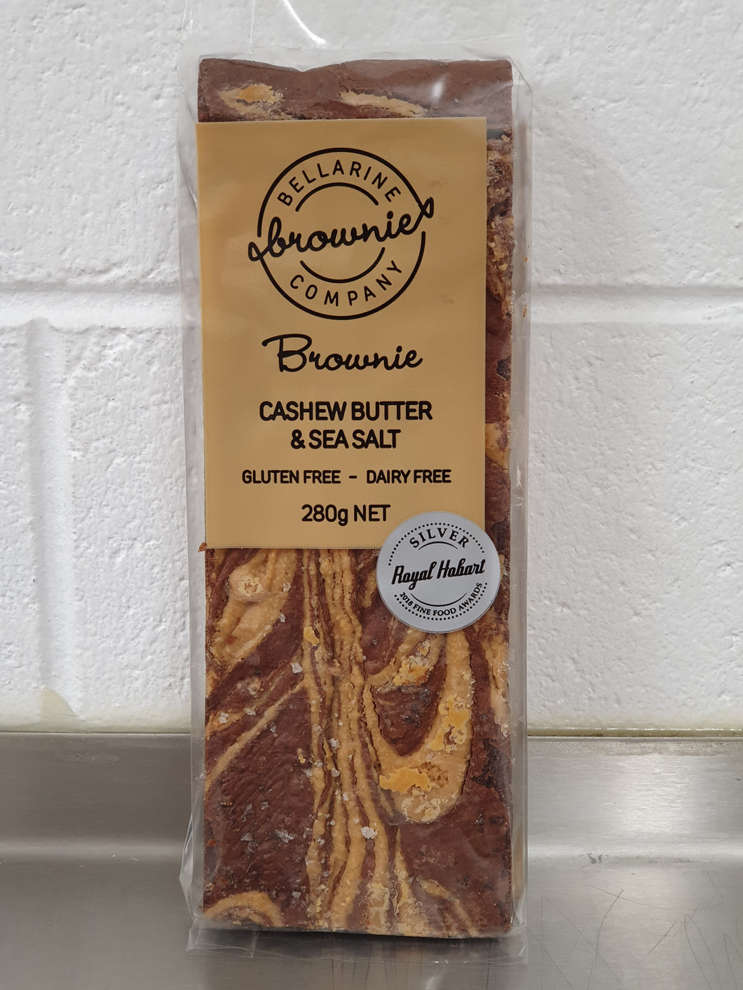 Cashew Butter Brownie, Bellarine Brownie Co 280g