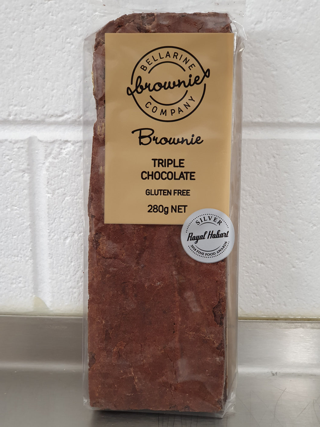 Triple Chocolate Brownie, Bellarine Brownie Co 280g