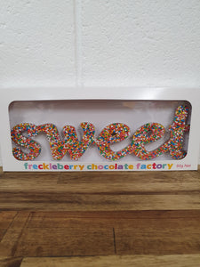 Freckleberry freckle word Sweet, 60g