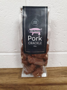 Milk chocolate pork crackle, Choca Mama, 100g