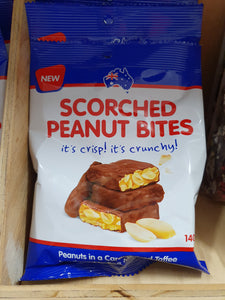 Scorched Peanut Bites, Cooks 140g