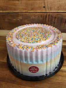 Fairy floss cake GF