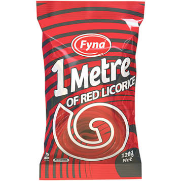 Metre Licorice Red, Fyna