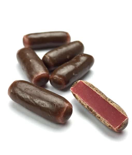 Dark Chocolate Raspberry Bullets, Everfresh 100g