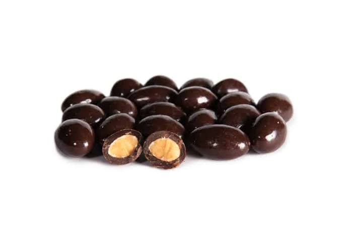 Dark Chocolate Almonds, Everfresh 100g