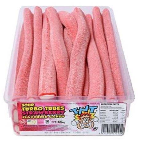 Sour Turbo Tube, strawberry