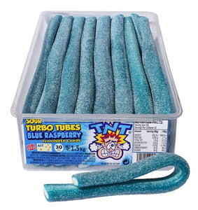 Sour Turbo Tube, blue raspberry