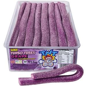 Sour Turbo Tube, grape