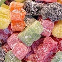 Dusted English Jelly Babies,  100g