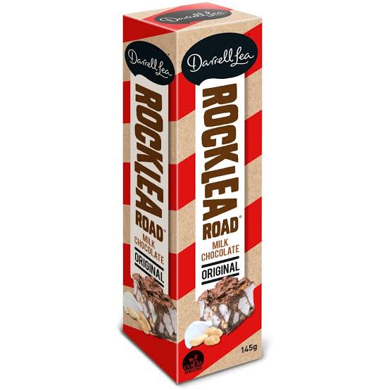 Darrell Lea milk chocolate rocky road 145g