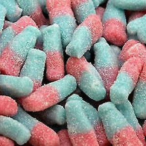 Fizzy Bubblegum Bottles,  100g