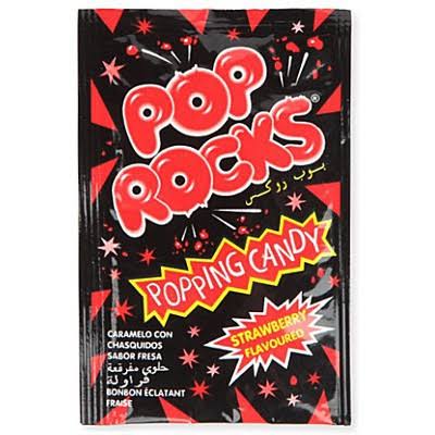 Pop Rocks Popping Candy, Strawberry